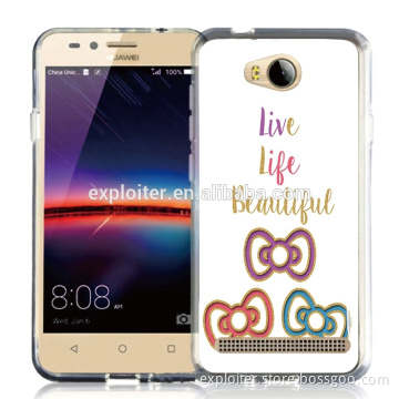 Wholesale ultra slim gel resin mobile phone cover for huawei y3 ii cover
